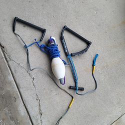 Waterski Rope Handles and Anchor Floatie