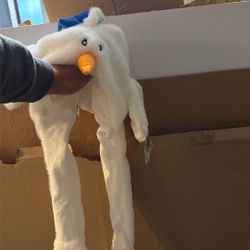 Hat Ear Plush Snowman