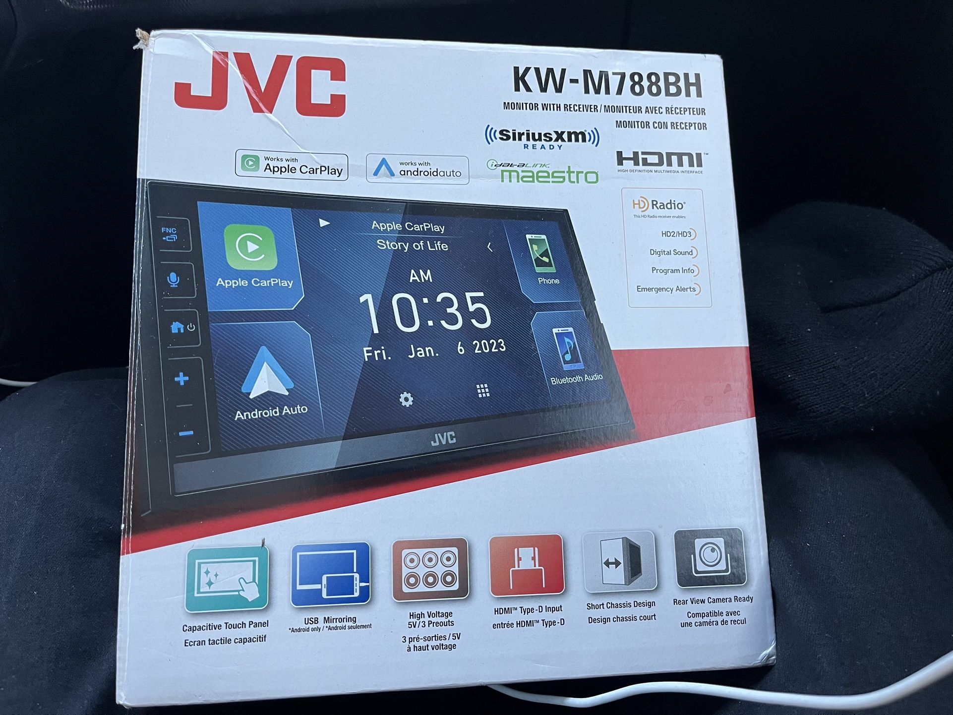 Double Din Radio Jvc Screen