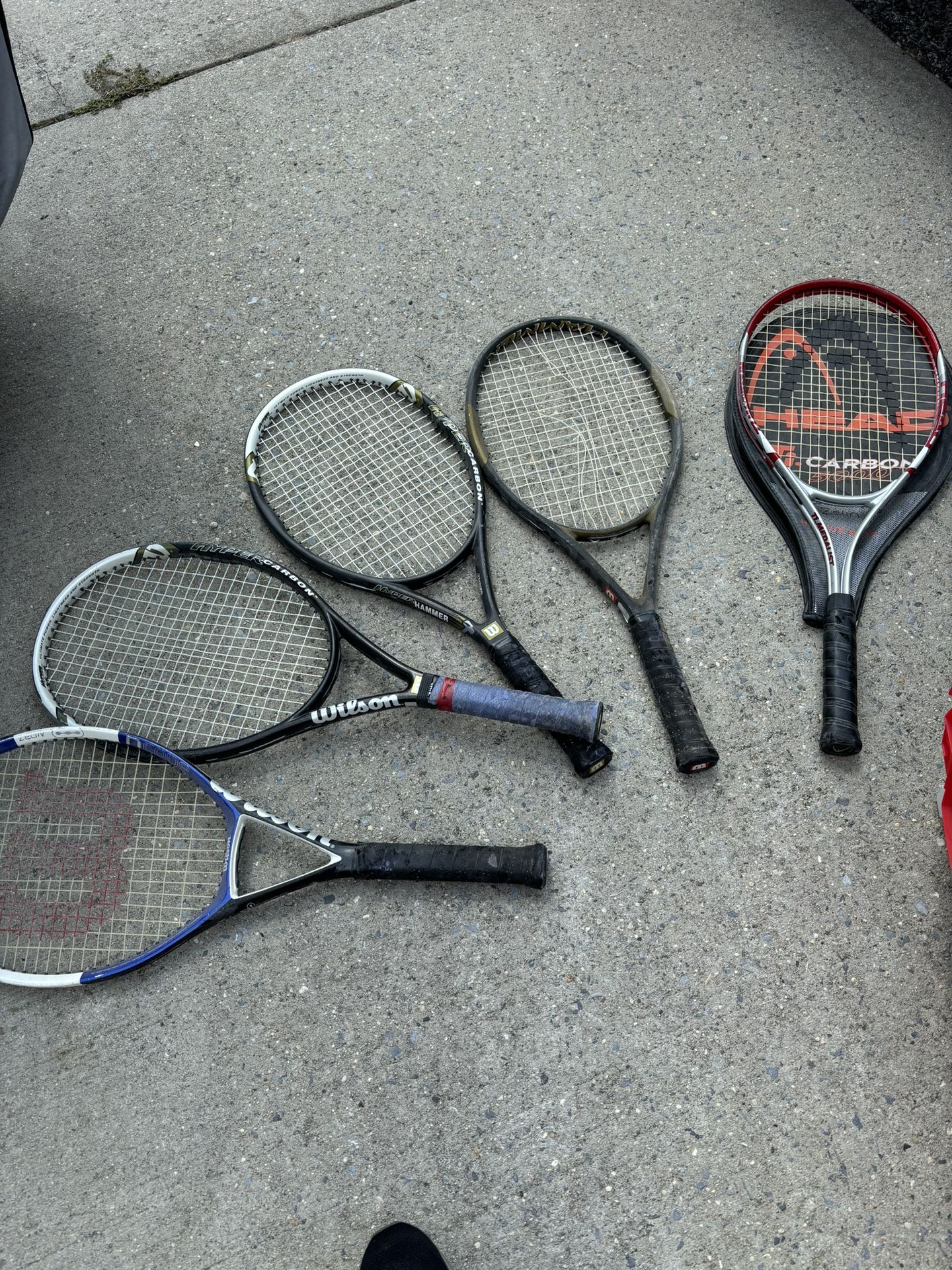 Wilson And Head Tennis Rackets Used Make Offer