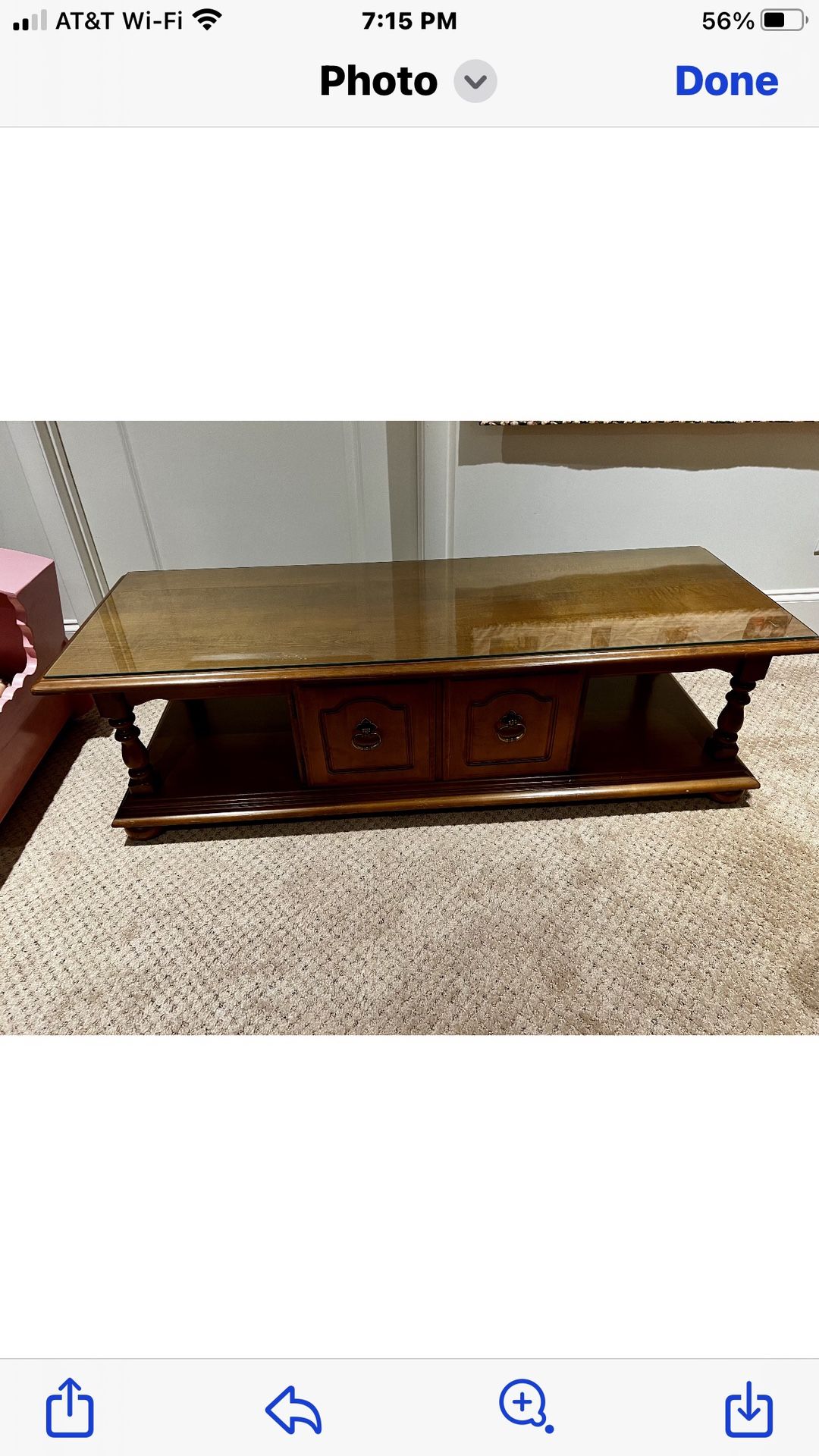ANTIQUE COFFEE TABLE