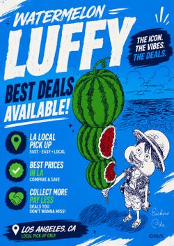 New Watermelon Luffy🍉