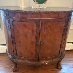 Antique Demi Lune Server