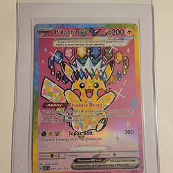 Pokémon TCG Pikachu EX 277/217 Ascended Heroes  SIR