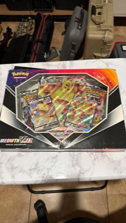 Pokémon TCG Meowth VMAX Special Collection Box SEALED/UNOPENED