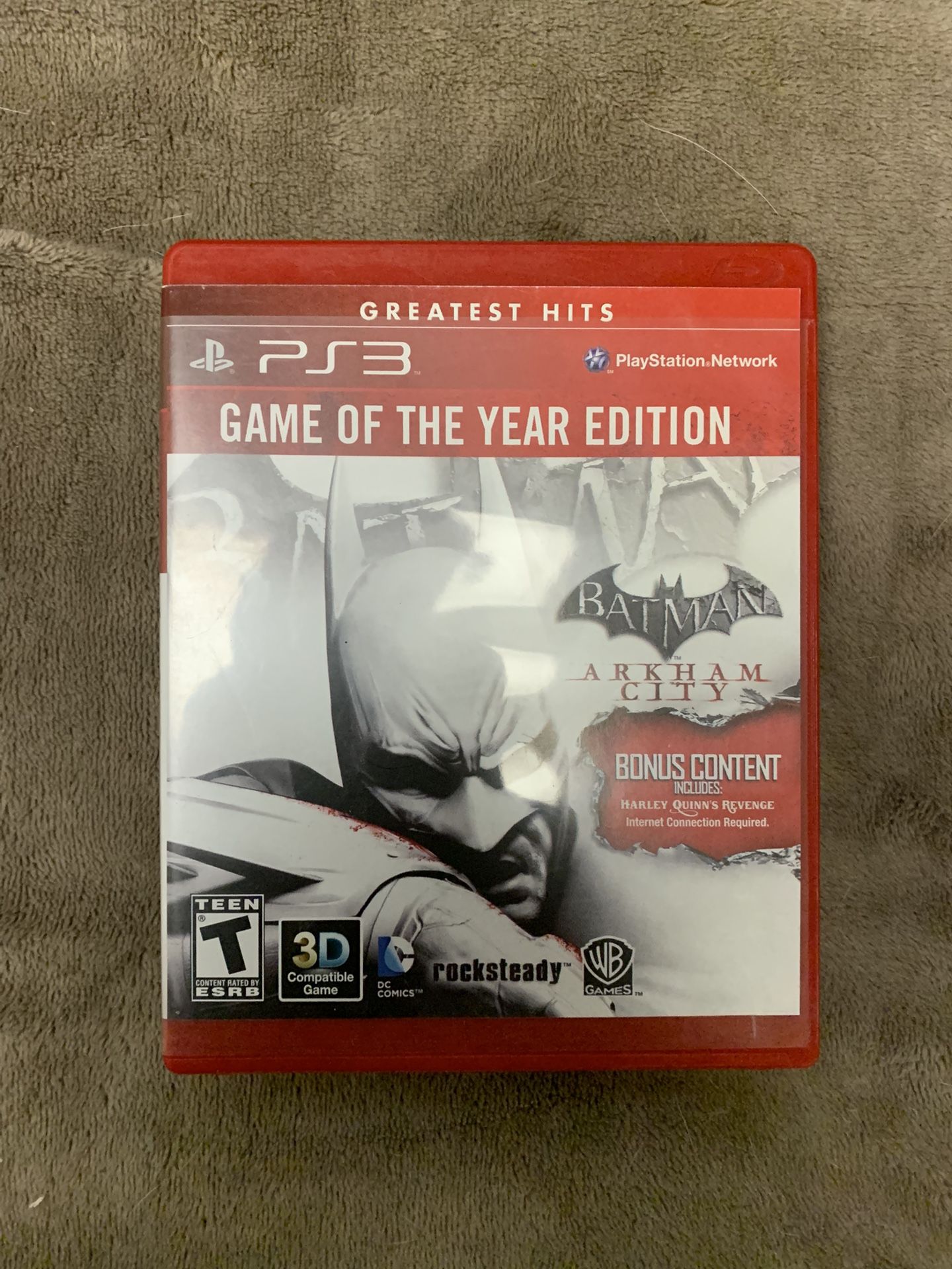 Batman Arkham City Game Of The Year Edition Ps3 Game