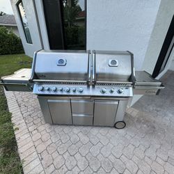 Napoleon Prestige ® PRO 825 RSBI with Power Side Burner, Infrared Rear & Bottom Burners 🔥 🍔