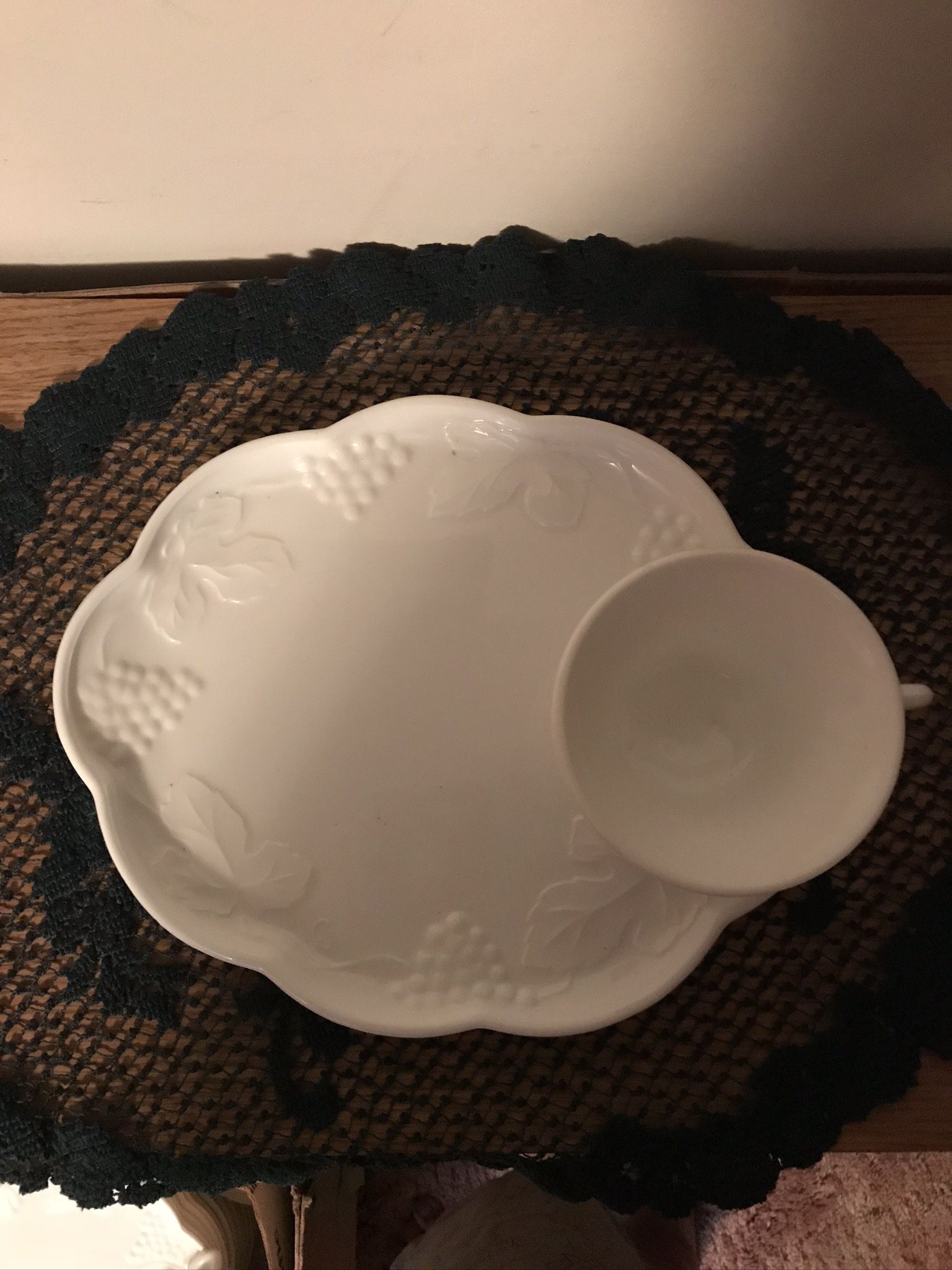 Luncheon Plate Set.  plate And Cup. 12 For $25