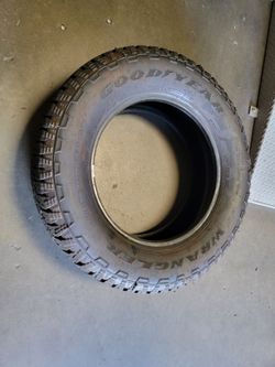 LT 275 65 20 GOODYEAR WRANGLER 10PLY TIRE ONLY 1 F-250 SILVERADO 2500 SIERRA 2500 RAM 2500