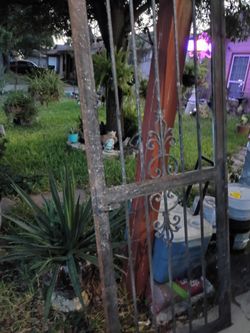 Iron door