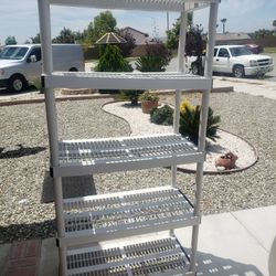 plastic storage rack