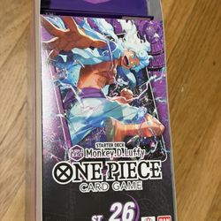 One Piece ST 26 Starter Deck 26: PURPLE/BLACK Monkey.D.Luffy