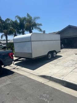 ENCLOSED TRAILERS, 14’ X 8 ‘ , TITLE IN HAND