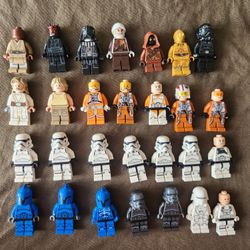Lego Star Wars Minifigures Lot 