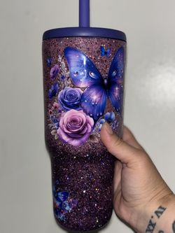 Butterflies Tumbler  40oz