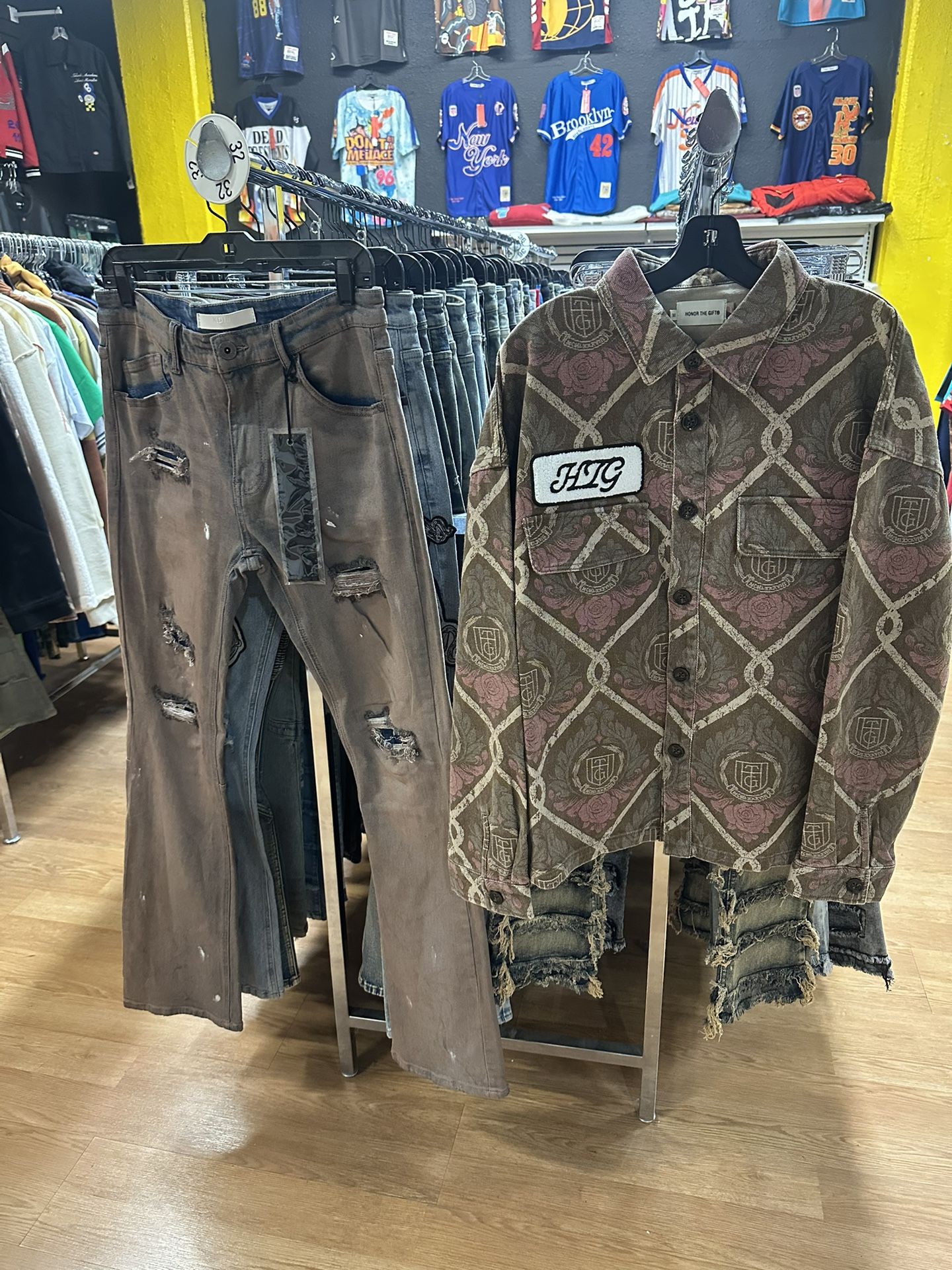 New Stacked Jeans New Jacket