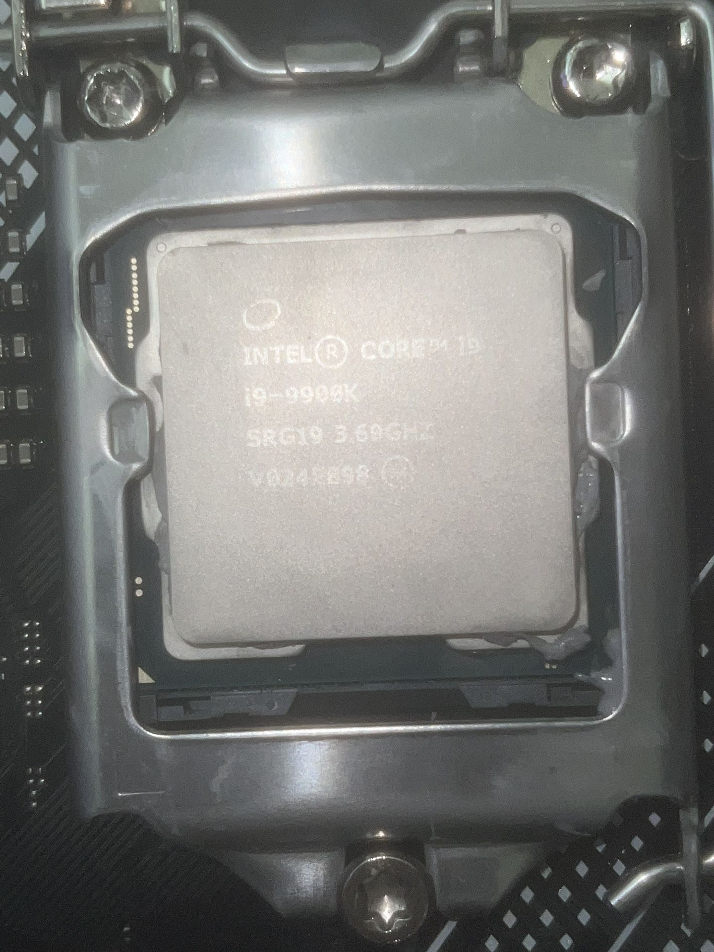 Intel Core I9 9900k CPU