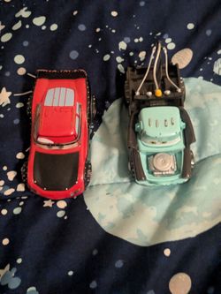 Mcqueen and mater rockstar version