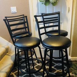 4 Bar Height Stools