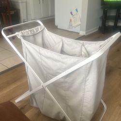 Beige 3 Holder Laundry Basket