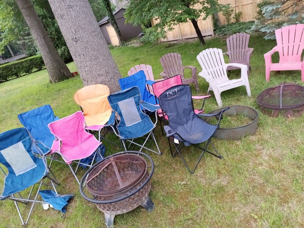 Foldup Camping Chairs $4 ea