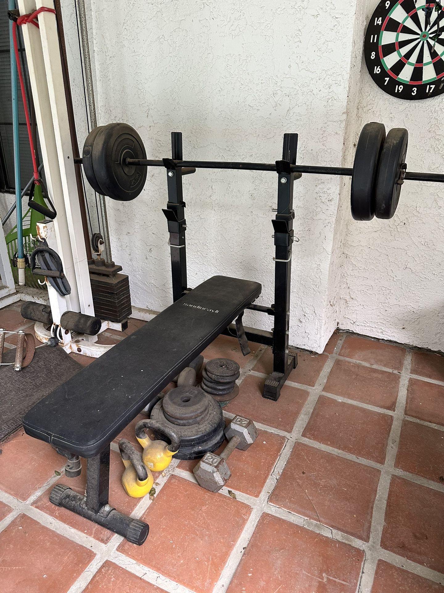 100 Lbs With Bench