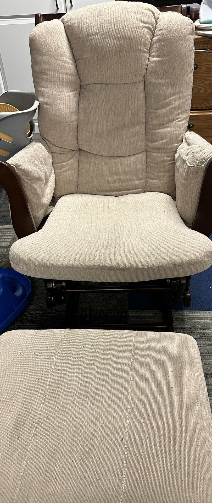 Rocking chair - wooden manual
