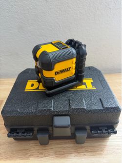 55 ft. Green Self-Leveling Cross Line Laser Level with (2) AA Batteries & Case