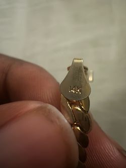 Real 14k gold bracelet