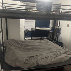 METAL FULL SIZE BUNK BED