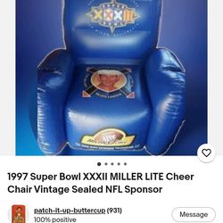 1997 super bowl chair