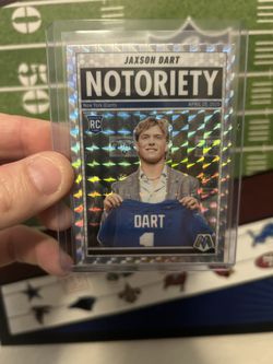 Jaxson Dart Silver Mosaic Noteriety RC