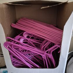Tons Of Pink Hangers 💗 