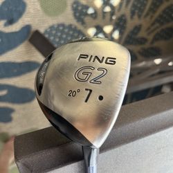 PING G2 FAIRWAY WOOD 7W 20°