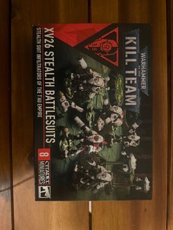 Tau stealth battle suits kill team Warhammer 40K new in box