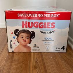Huggies Snug And Dry Size 4