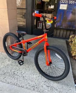 SE Bikes Basher 24" BMX Bike Orange
