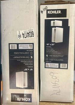Kohler Medicine Cabinet 16in x 20in