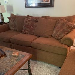 sofa and loveseat