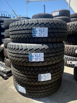 31x10.50R15 Mastrek. At #4 new tires installation and balance 50,000 miles warranty