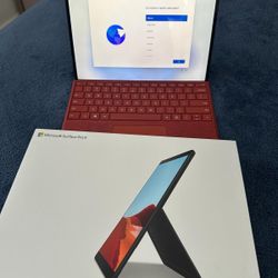Microsoft Surface Pro X Red Laptop/Lablet