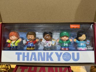 Fisher Price Thank You Heroes First Responders Mattel Figure NEW