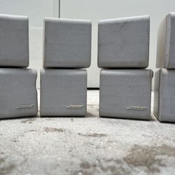 10 Bose Jewel Cube Speakers 