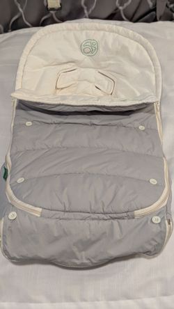 Orbit Baby Grey Winter Stroller Footmuff Waterproof Organic