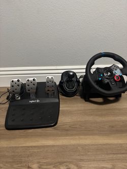 Playstation steering wheel.