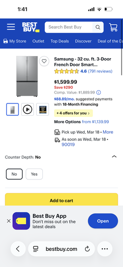 Samsung fridge