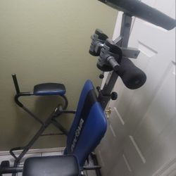 Home Gym Station - Dips,  Abs,  Pull-ups, Chin-ups, Push-ups plus Inversion Table