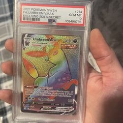 Umbreon Vmax Secret Rare PSA 10
