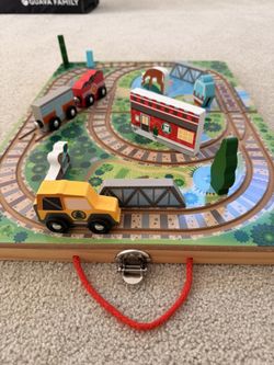 Melissa & Doug Along Railroad Train