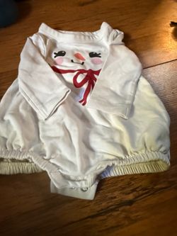 Baby Cat Face Long Sleeve Bodysuit